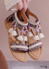Boho Fringe Sandals